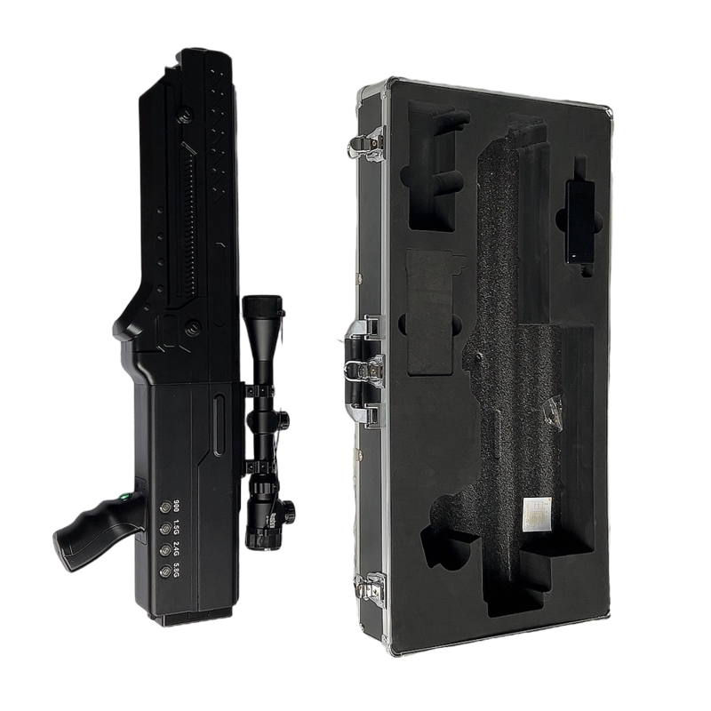  长倘口镇手持便携式枪型低空防御反制四通道A型